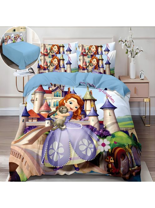 Детско спално бельо (реално изображение) EmonaMall, 6 части - Модел S16366