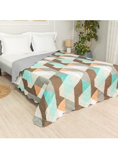   Двулицево шалте EmonaMall Изи Спектра, За единични легла и дивани, 150х220 см., Капитонирано - Код S16704